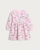 image 4 of Hello Kitty Cotton Rich Cinnamoroll Print Sweater Dress in Pink