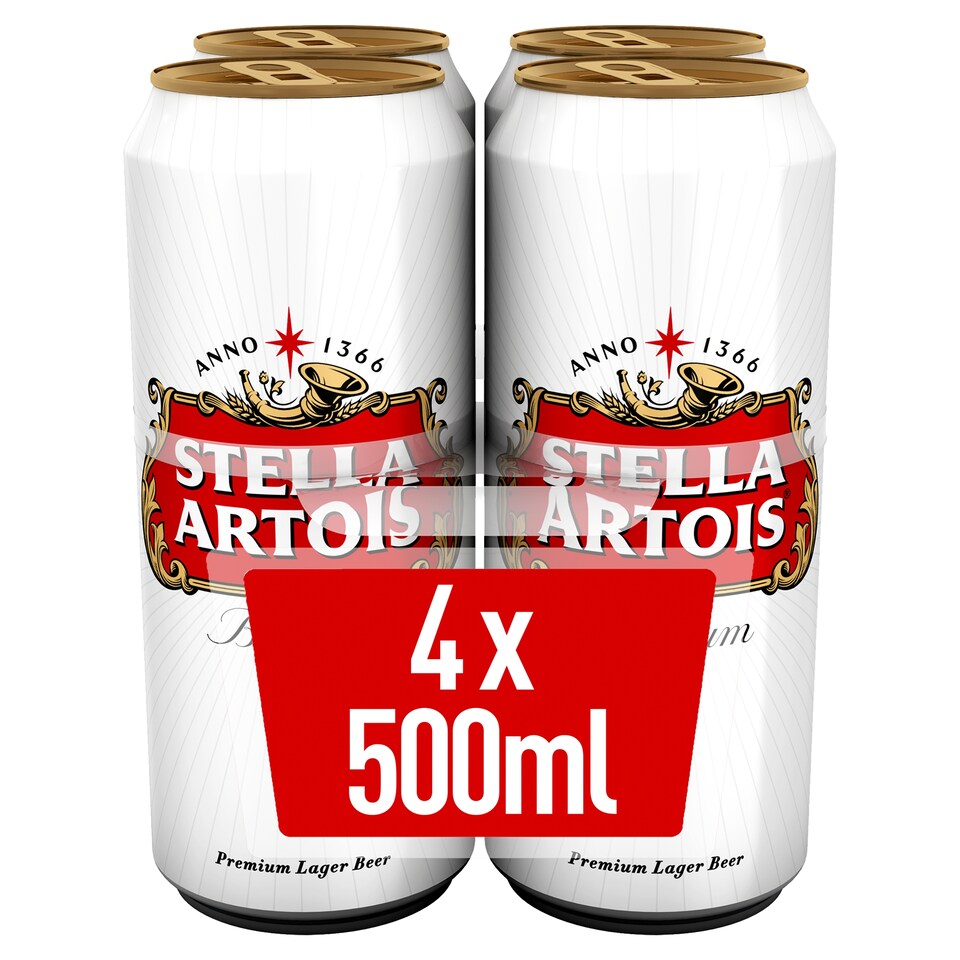 image 1 of Stella Artois 500Ml Can