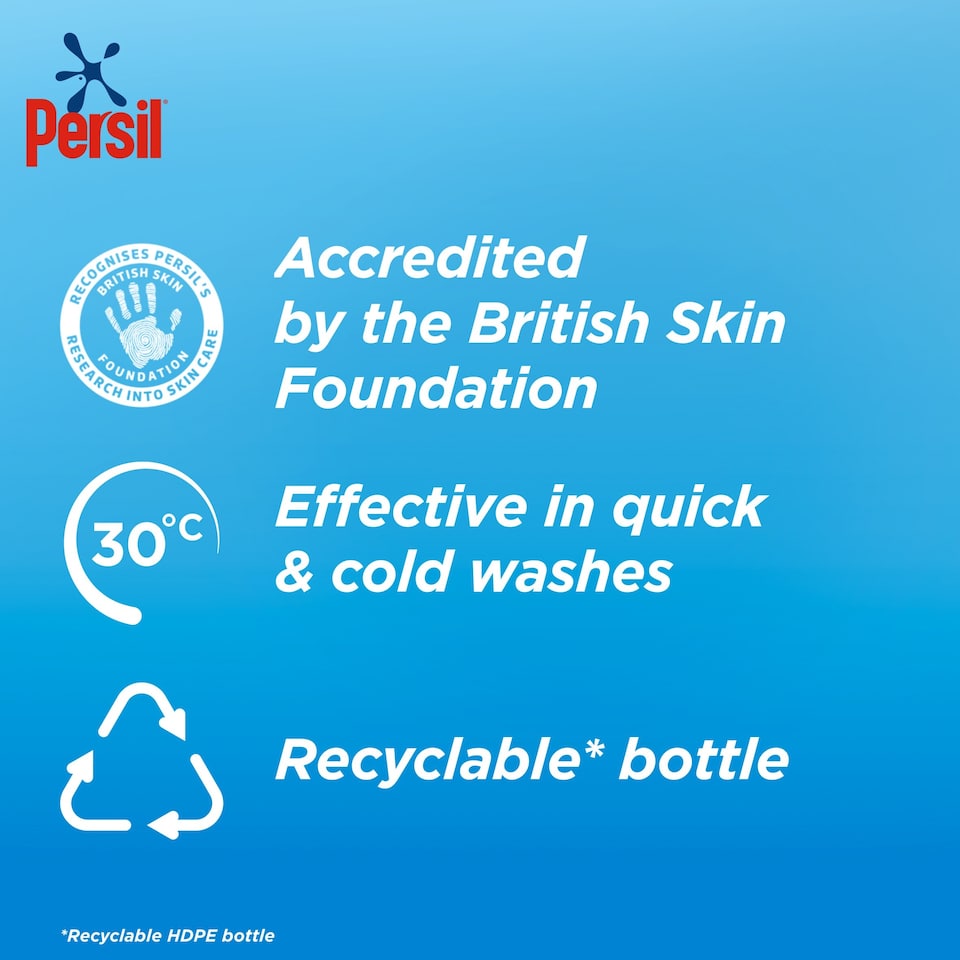 image 1 of Persil Non Bio Laundry Liquid Detergent 24 Washes 648ml