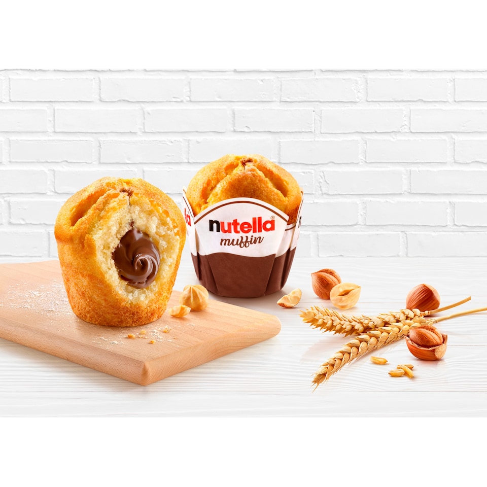 image 1 of Nutella Chocolate & Hazelnut Muffin 2 Pack