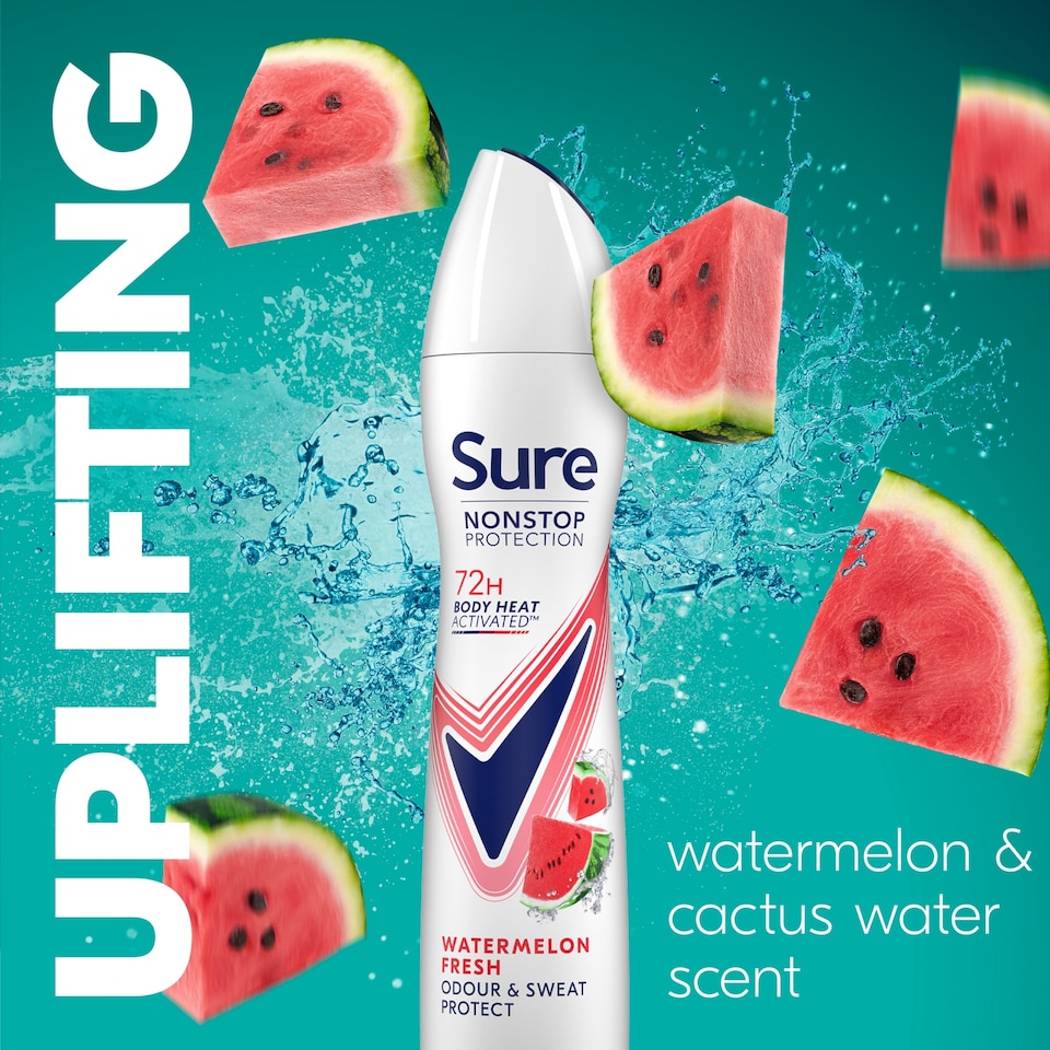 image 1 of Sure Women Uplifting & Fresh 72h Nonstop Protection Antiperspirant Deodorant 250ml