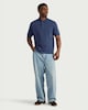 image 1 of RDA Pure Cotton Polo Shirt in Blue