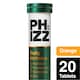 image 1 of Phizz Daily Immune+ Orange Hydration, Immunity, Electrolytes & Vitamins Effervescent Tablets x20