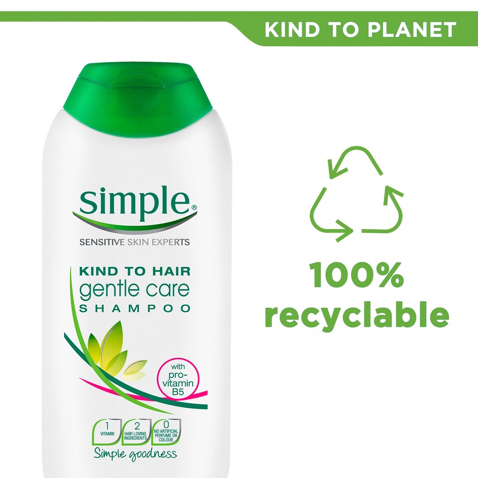 image 1 of Simple Kind Gentle Care Shampoo 200Ml