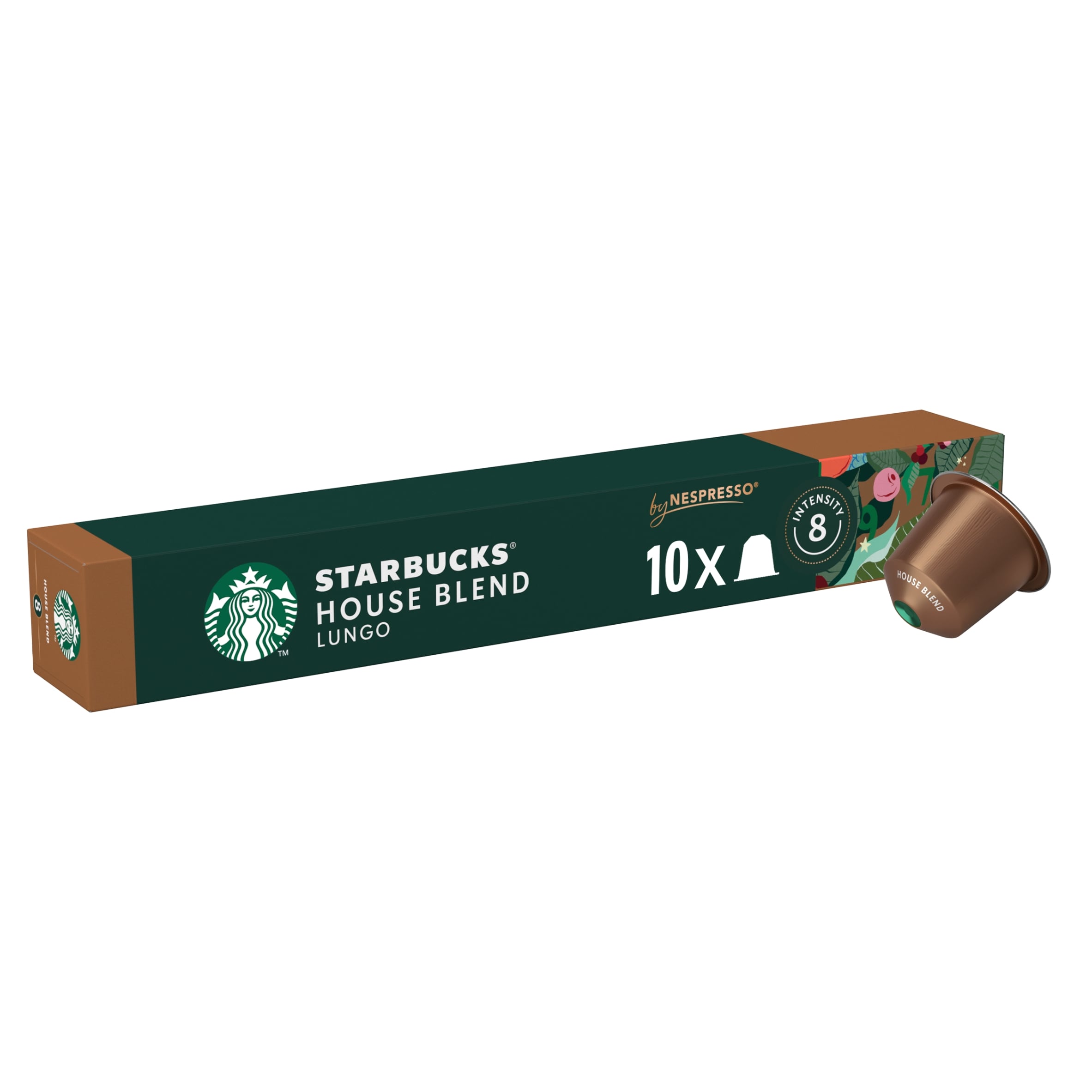 STARBUCKS by Nespresso House Blend Lungo 10 Capsules 52g
