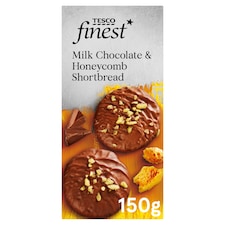 Tesco Finest Chocolate & Honeycomb Shortbread 150G