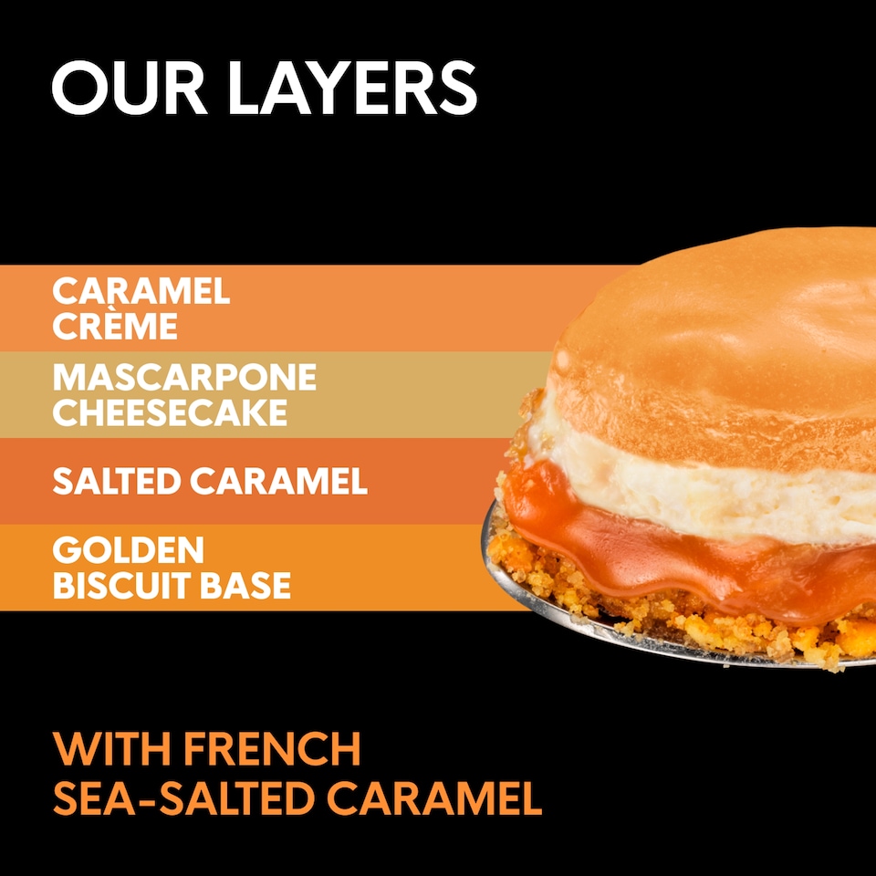 image 1 of Gu Salted Caramel Cheesecake Dessert (2x82g)