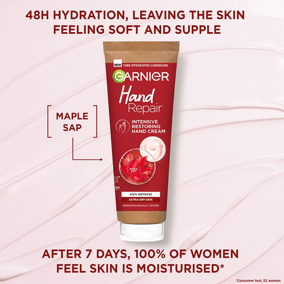 image 1 of Garnier Hand Repair Intensive Restoring Hand Cream 75ml