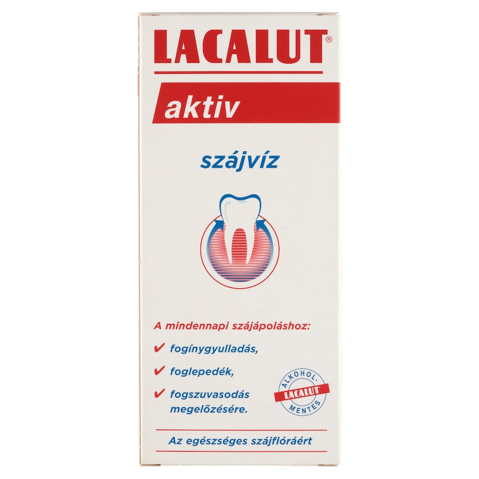 Lacalut aktiv szájvíz 300 ml  1. kép