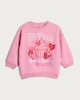 image 4 of F&F Girls Cotton Rich Cupcake Bakery Print Sweatshirt in Pink