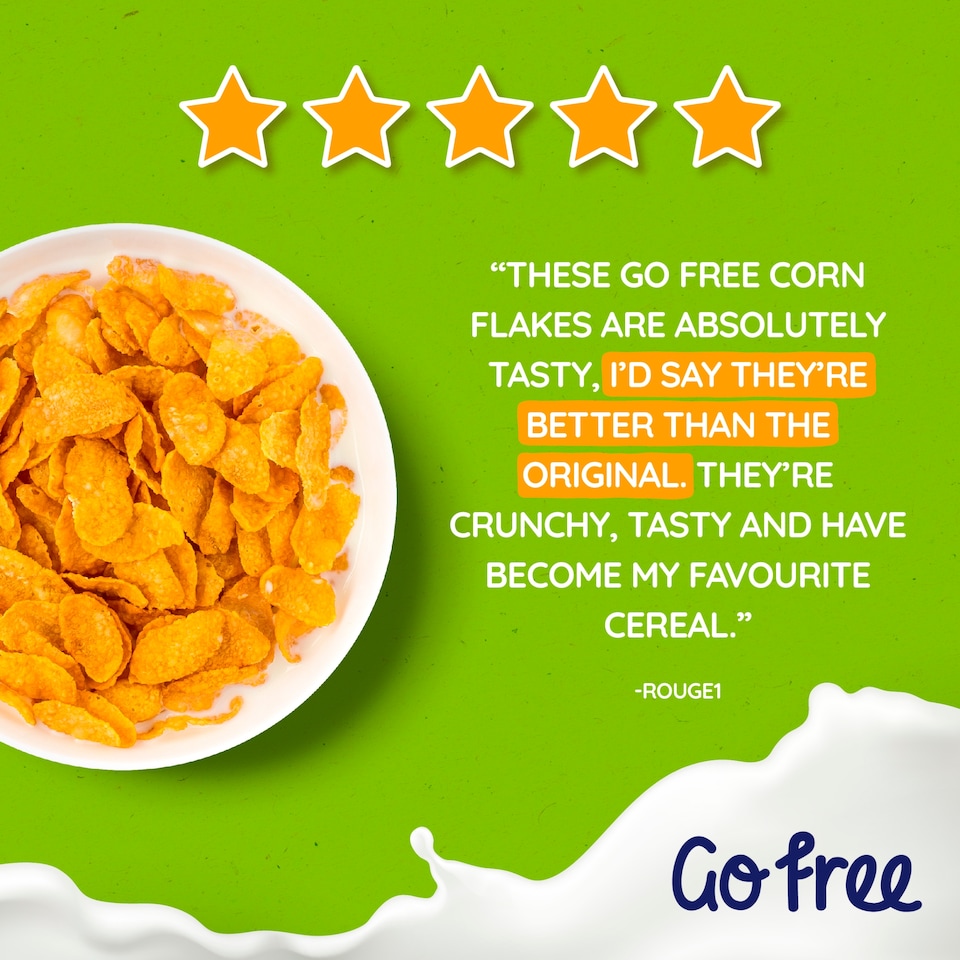 image 1 of Nestle GoFree Cornflakes Cereal 375g