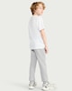 image 3 of F&F Boys Cotton Rich Cuffed Joggers in Grey Marl