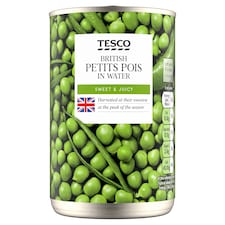Tesco Petit Pois 290G