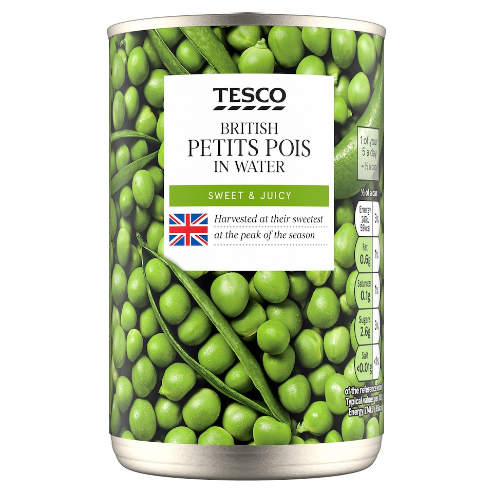 Tesco Petit Pois 290G