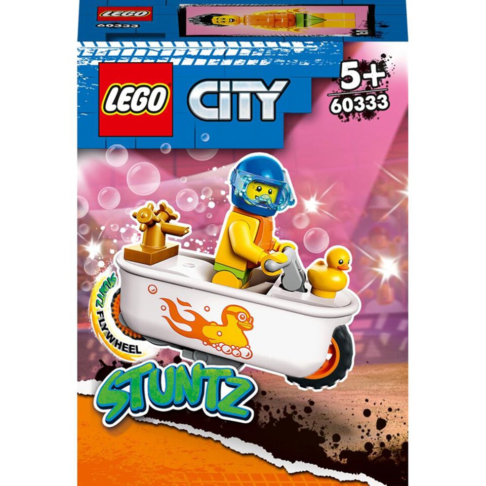 image 1 of LEGO® City 60333 Bathtub Stunt Bike