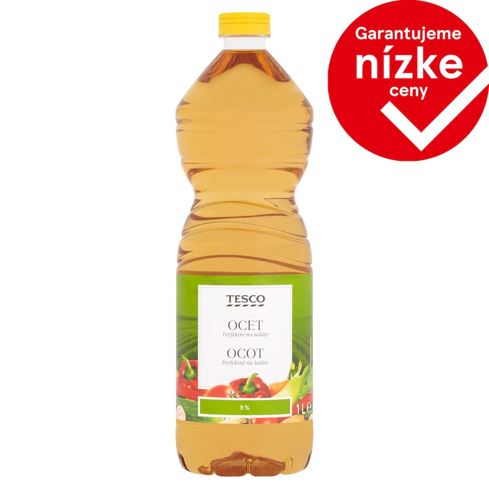 Tesco Vinegar 8% 1 L