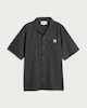 image 4 of RDA Pure Cotton Seersucker Checked Shirt in Black