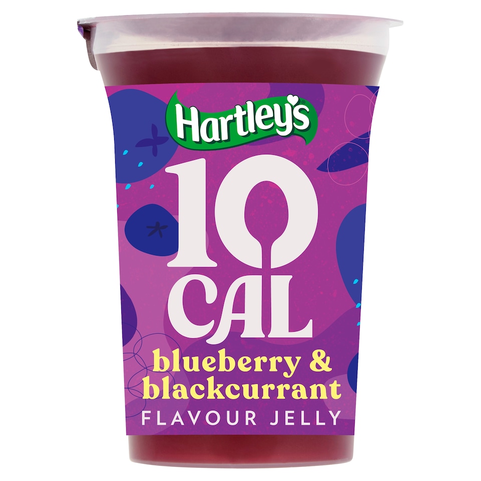Hartleys Hartley's 10 Cal Blueberry & Blackcurrant Flavour Jelly 175g