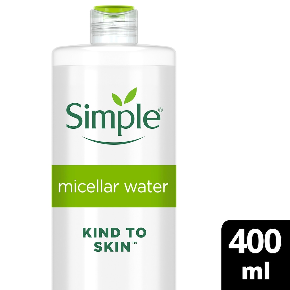 image 1 of Simple Kind To Skin Micellar Cleansing Water 400Ml