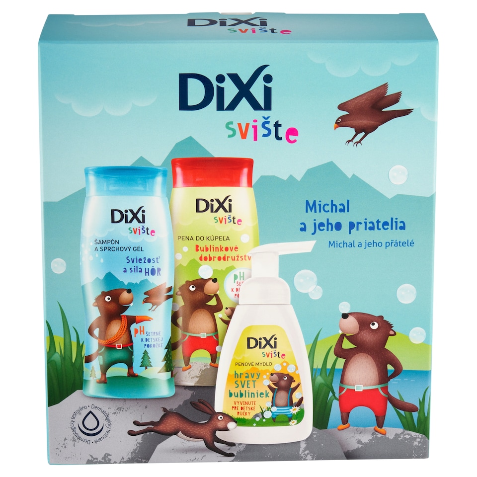 obrázok 1 z Dixi Svište darčeková sada Michal a jeho priatelia