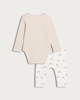 image 2 of Disney Winnie the Pooh 2-Piece Cotton Rich Set in White
