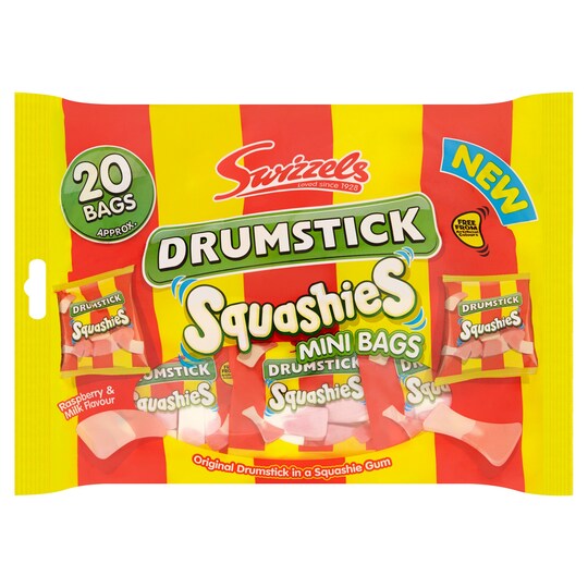 Squashies Drumstick Minis 280G Tesco Groceries