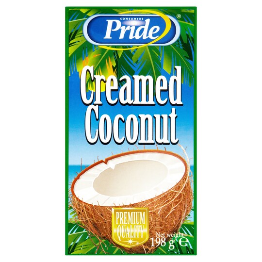Pride Creamed Coconut 198G Tesco Groceries