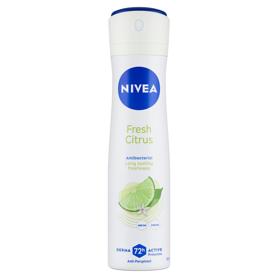 Obrázek 1 pro produkt Nivea Fresh Citrus Sprej antiperspirant 150ml
