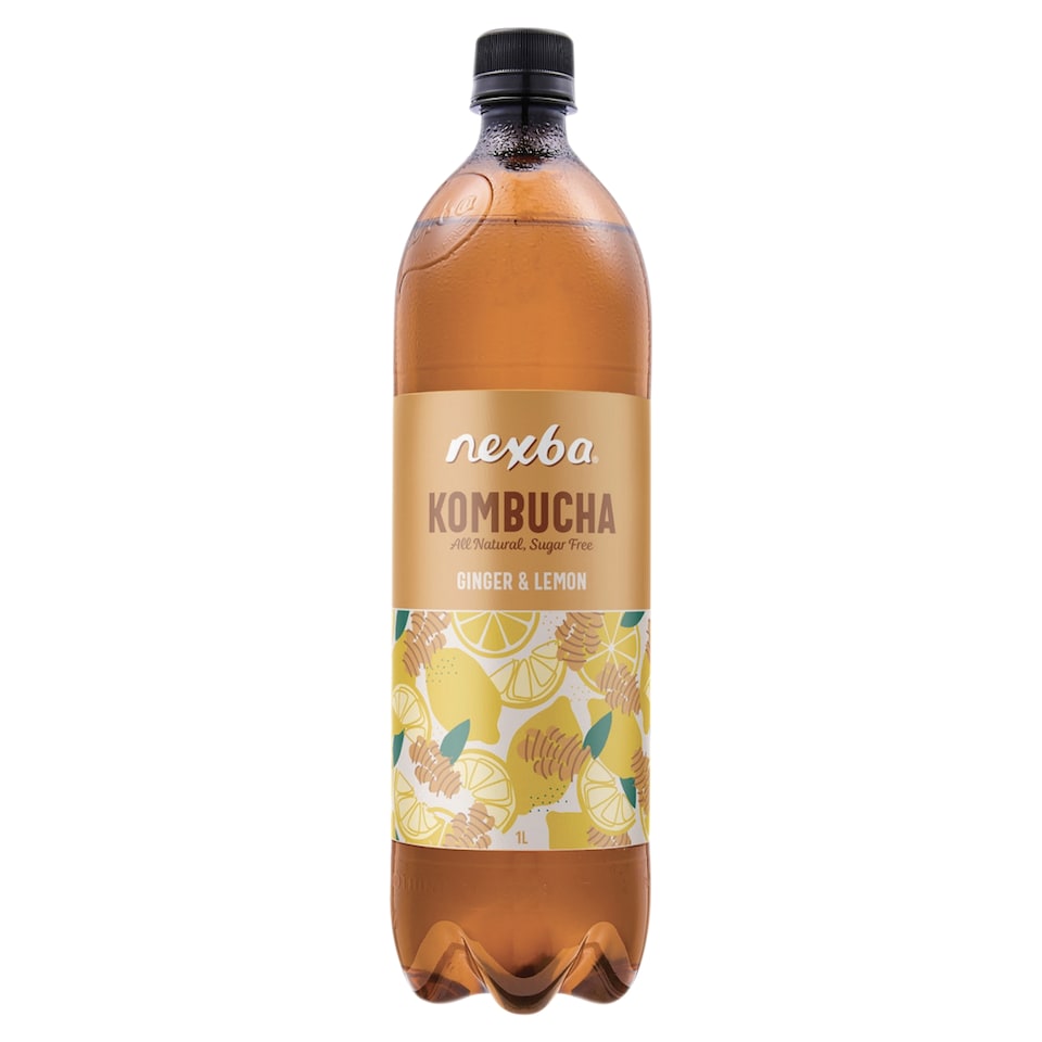 Nexba Kombucha Ginger & Lemon 1 Litre