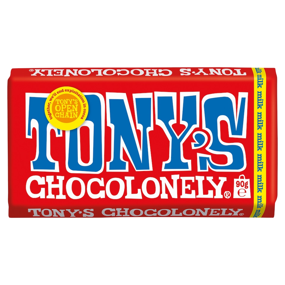 image 1 of Tony's Chocolonely Milk chocolate 90g
