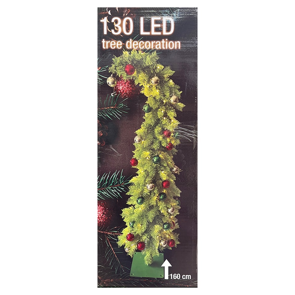 Obrázek 1 pro produkt 130 LED vánoční dekorace stromeček 160 cm