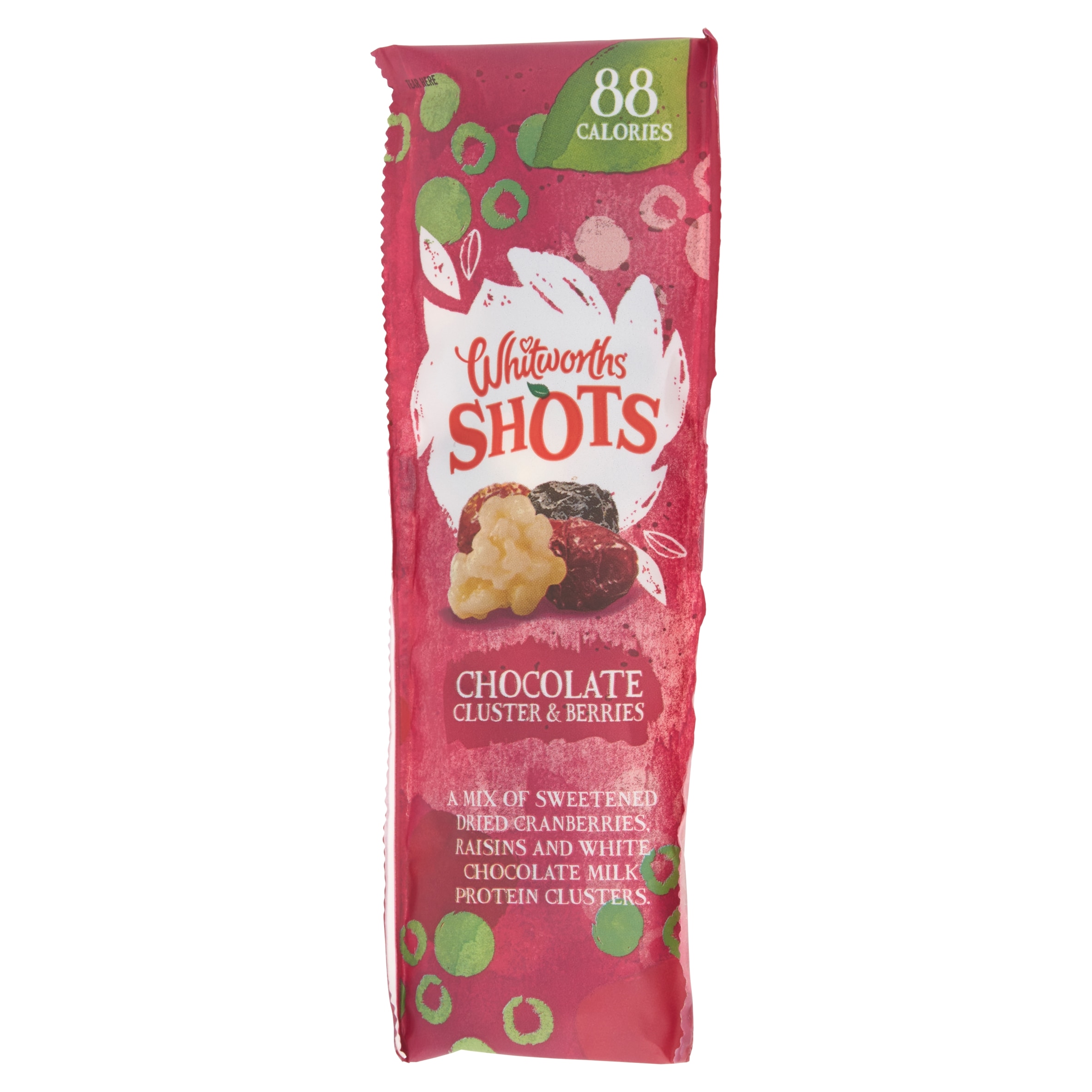Whitworths Shots Berry + Chocolate Clusters 25g