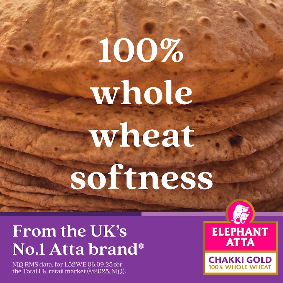image 1 of Elephant Atta Chakki Gold Chapatti Flour 5Kg