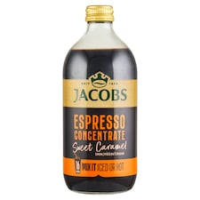 Jacobs Espresso Sweet Caramel koncentrovaný kávový nápoj s karamelovou příchutí 485ml