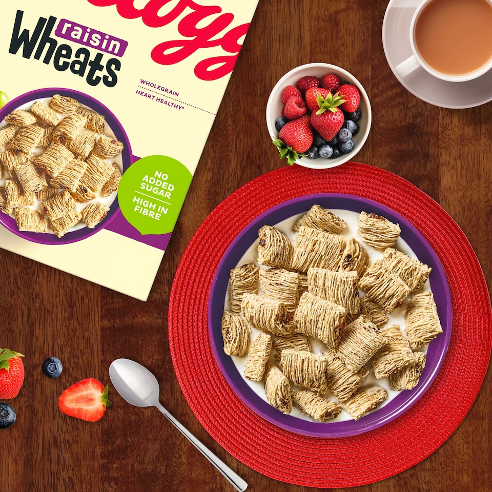 image 1 of Kellogg's Wheats Raisin Breakfast Cereal 450g