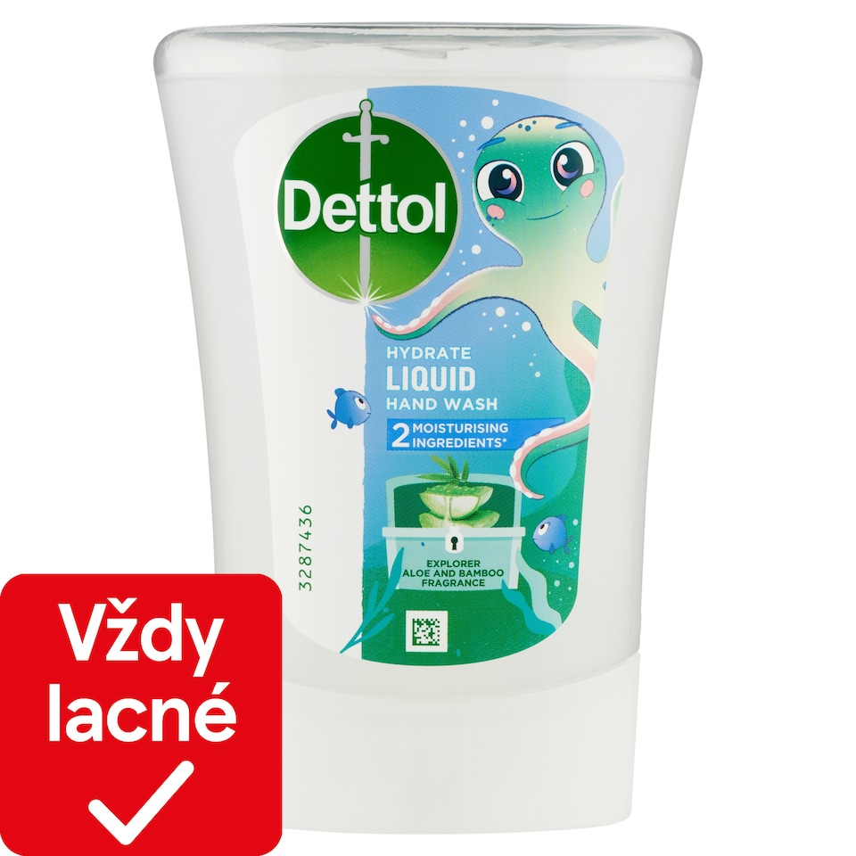 obrázok 1 z Dettol Dobrodruh tekuté mydlo náplň do bezdotykového dávkovača 250 ml