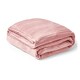 image 1 of Silentnight Pink Ribbed Throw 