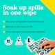 image 2 of Seep Eco Sponge Cloths Zero Plastic washable 2 Cloths