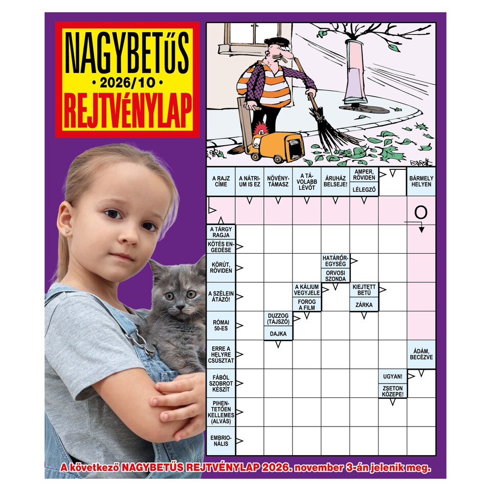 Nagybetűs Rejtvénylap