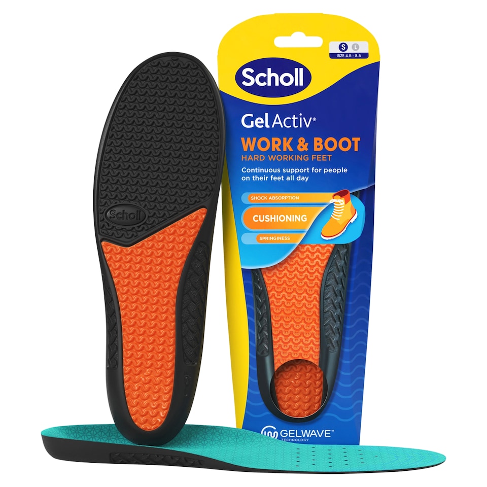 image 1 of Scholl Gelactiv Insole Work - Women