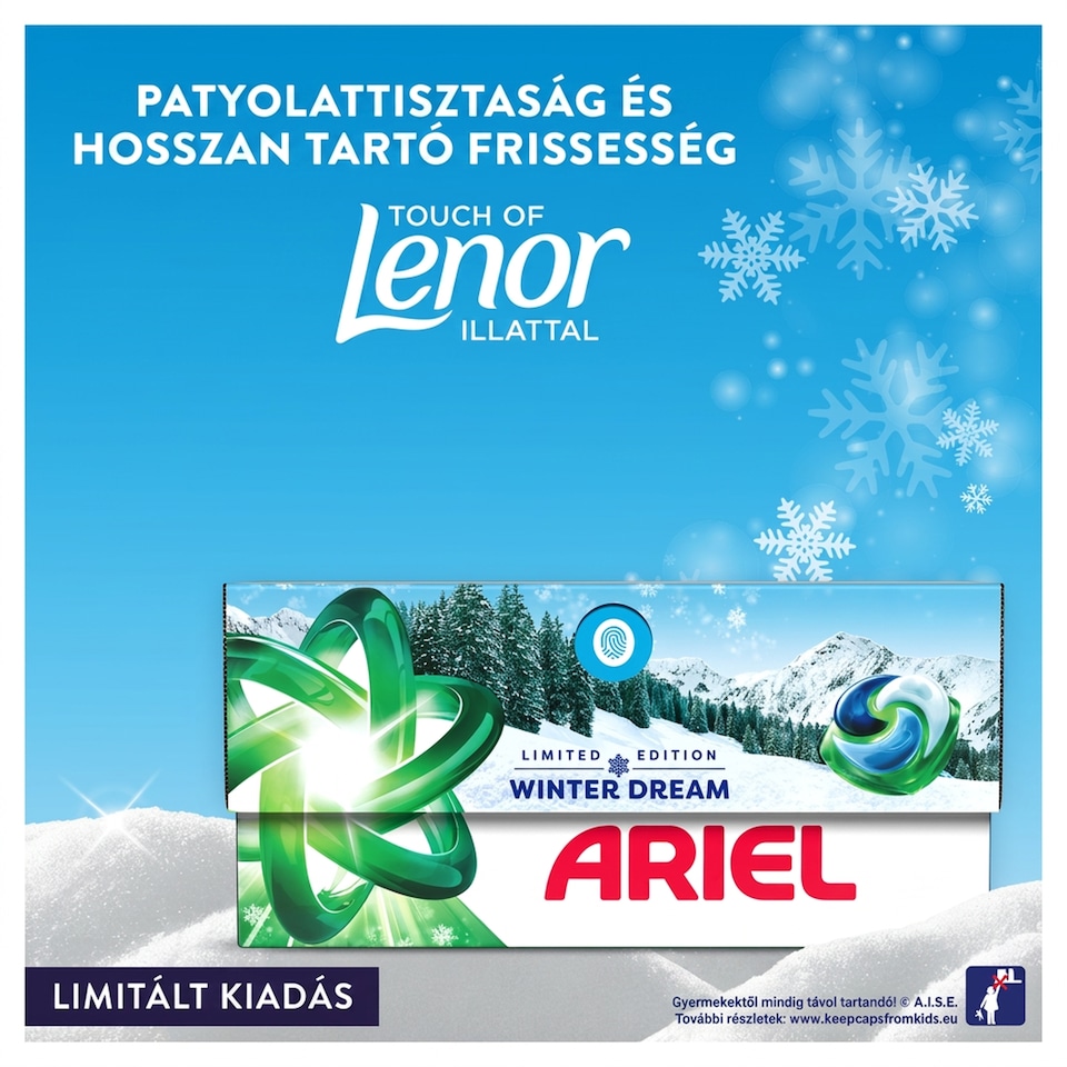 Ariel Allin1 PODS®, Mosókapszula, Winter Dream  1. kép