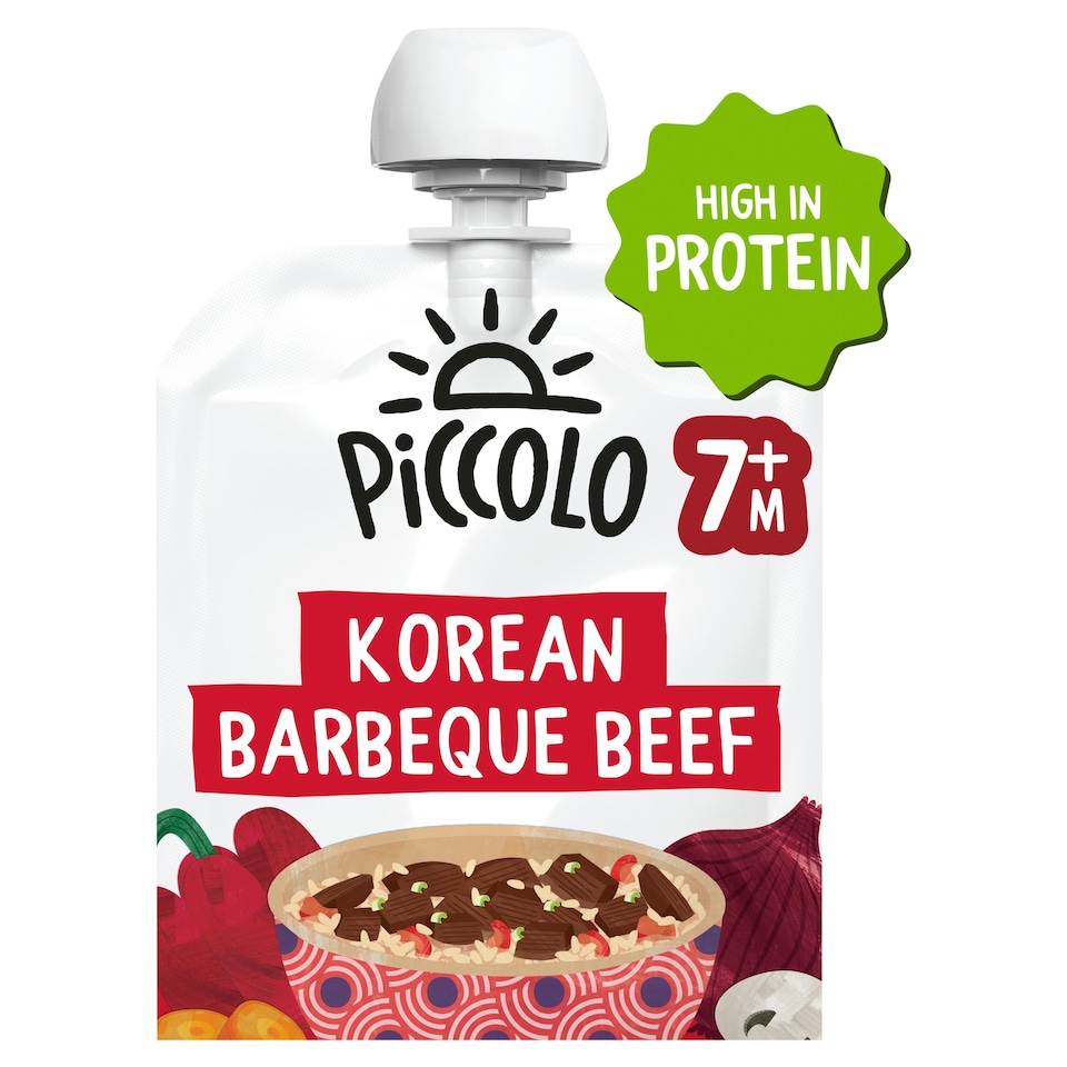 Piccolo Baby Organic Korean Barbeque Beef 130g
