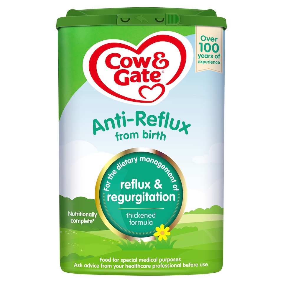 image 1 of Cow & Gate Anti-Reflux Baby Milk Formula Powder from Birth 800g