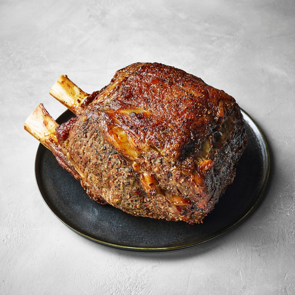 image 1 of 29. Tesco Finest 30-Day Matured Sirloin Wing Rib 1.5-2.5kg (Serves 7-12)