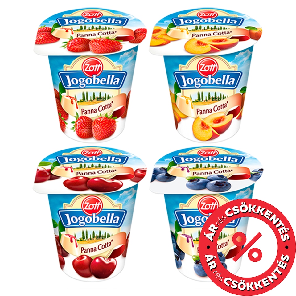 Zott Jogobella Panna Cotta élőflórás joghurt 150 g