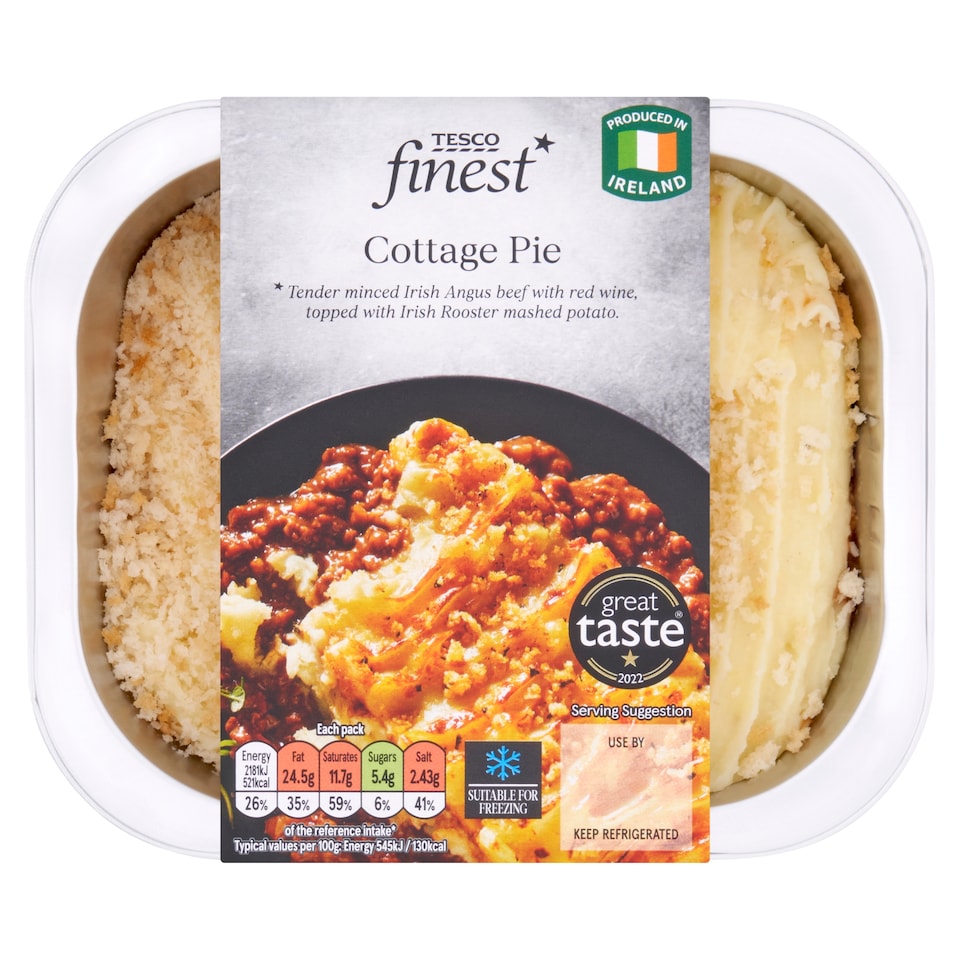 Tesco Finest Cottage Pie 400G