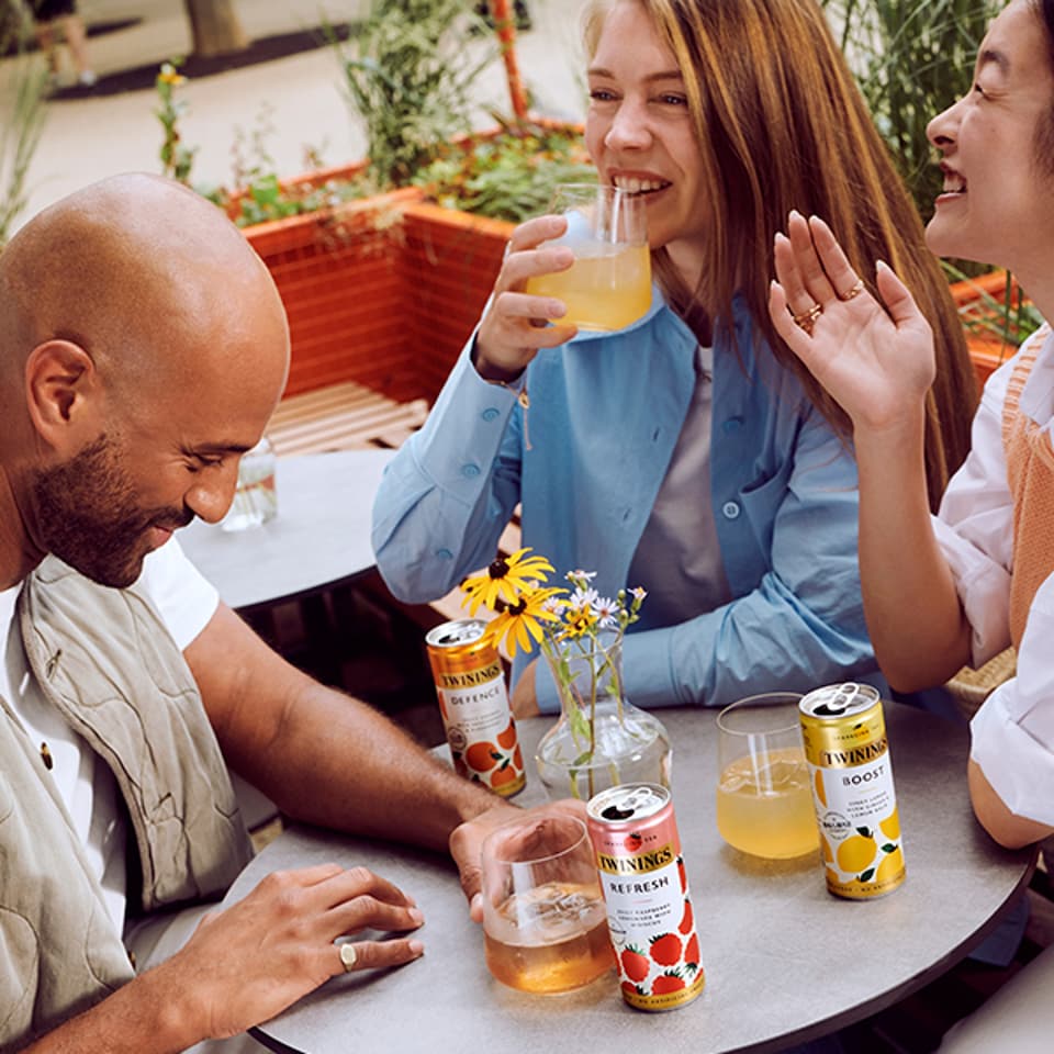 image 1 of Twinings Sparkling Tea Defence Orange 250ml