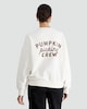 image 2 of F&F Pure Cotton Pumpkin Season Slogan Sweatshirt in Cream