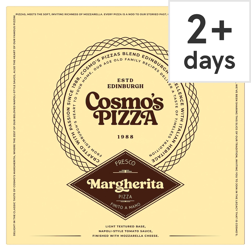 Cosmo Margherita Pizza 370G