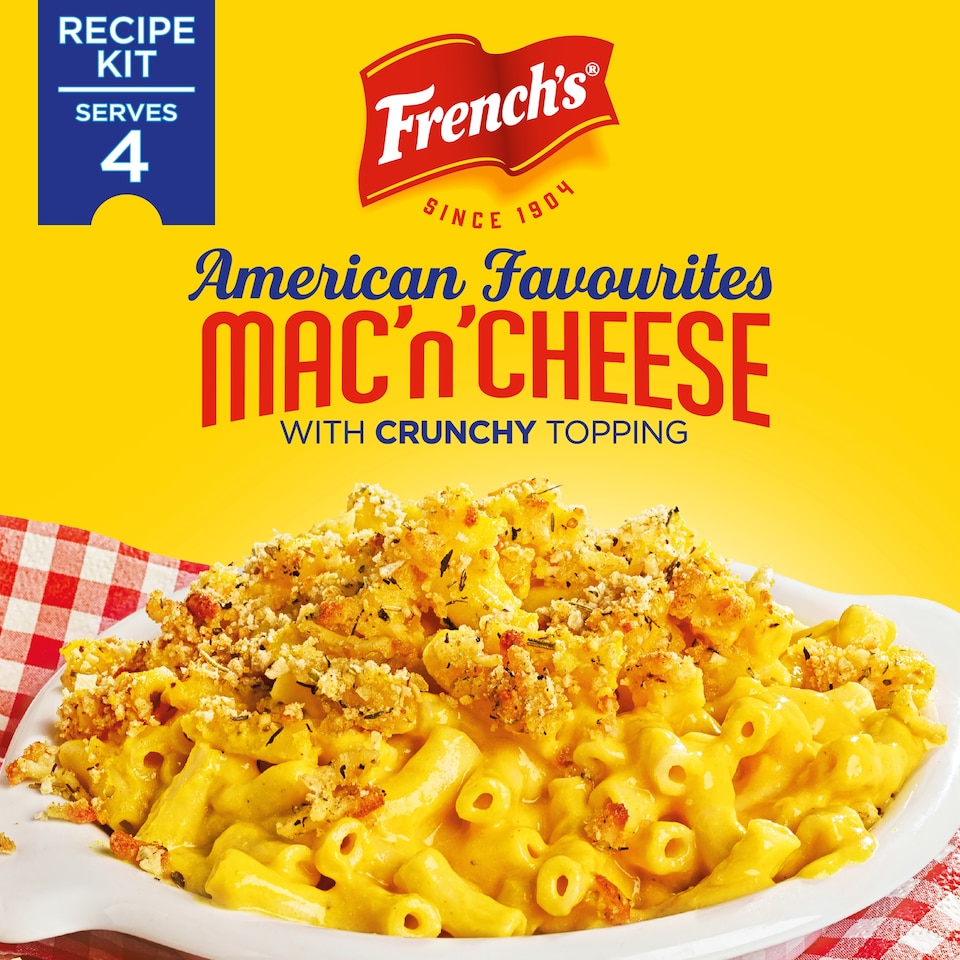 image 1 of French's Mac 'n' Cheese with Crunchy Topping Recipe Kit 115G